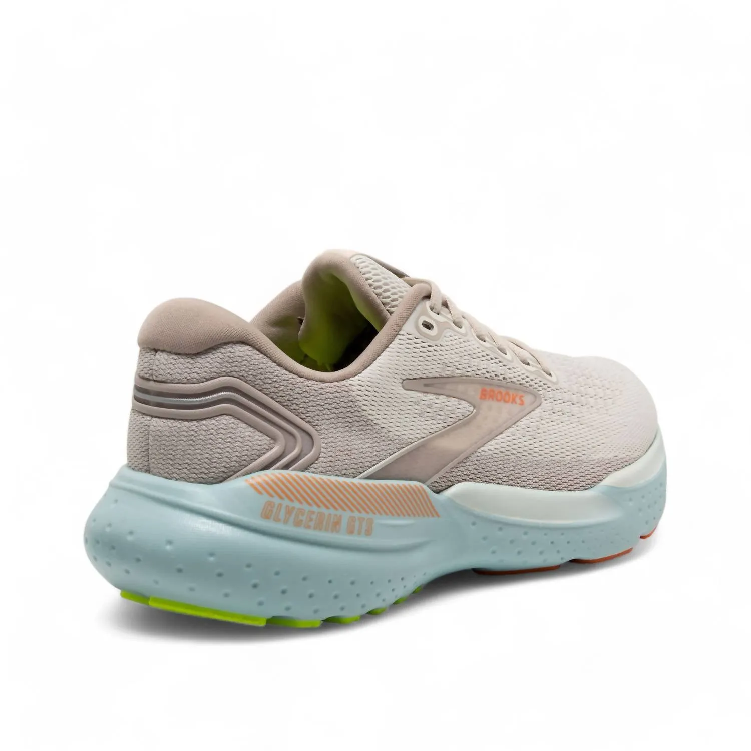Women's Glycerin Gts 21 Running Shoes In Coconut/aqua/sunset
