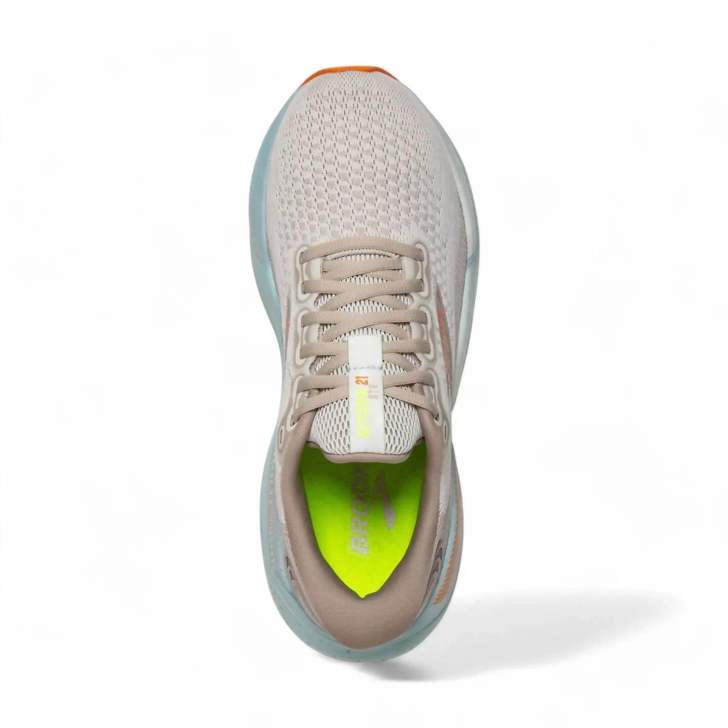 Women's Glycerin Gts 21 Running Shoes In Coconut/aqua/sunset