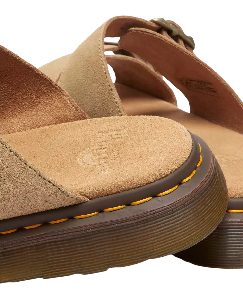 Womens Josef Bronx Suede Sandals in Savannah Tan
