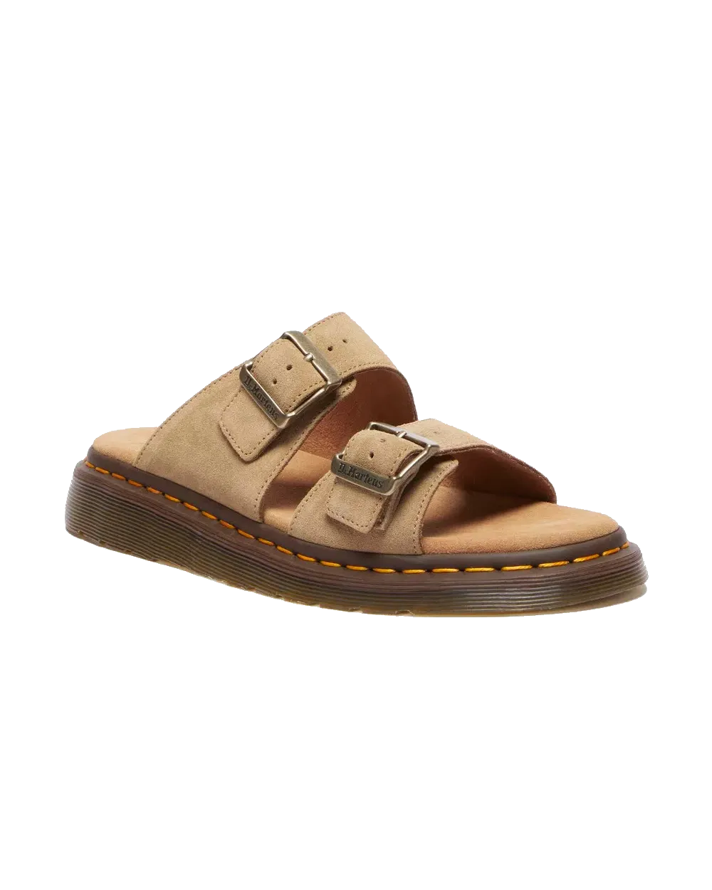 Womens Josef Bronx Suede Sandals in Savannah Tan