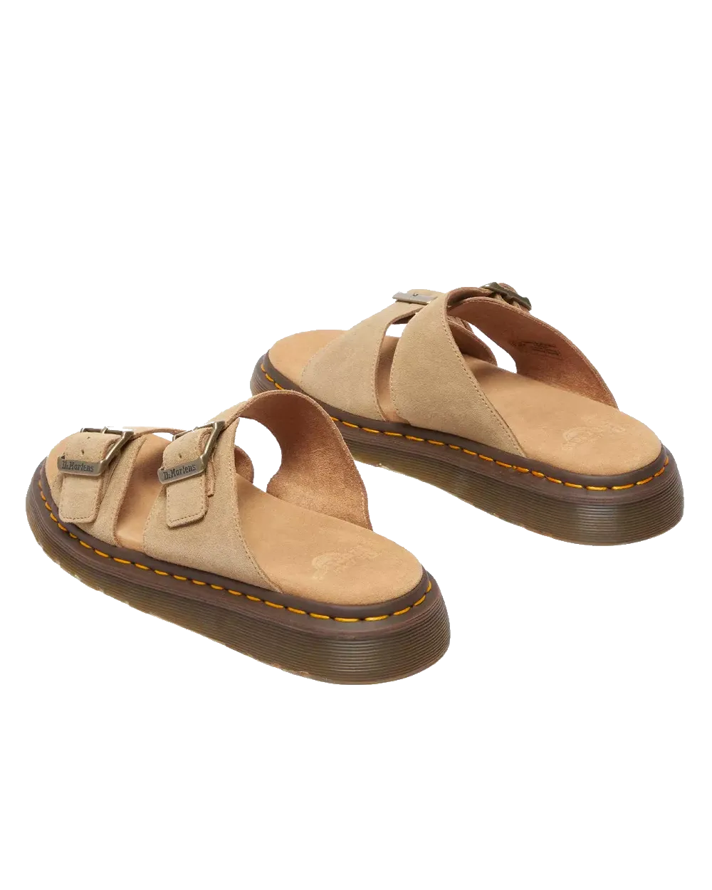 Womens Josef Bronx Suede Sandals in Savannah Tan