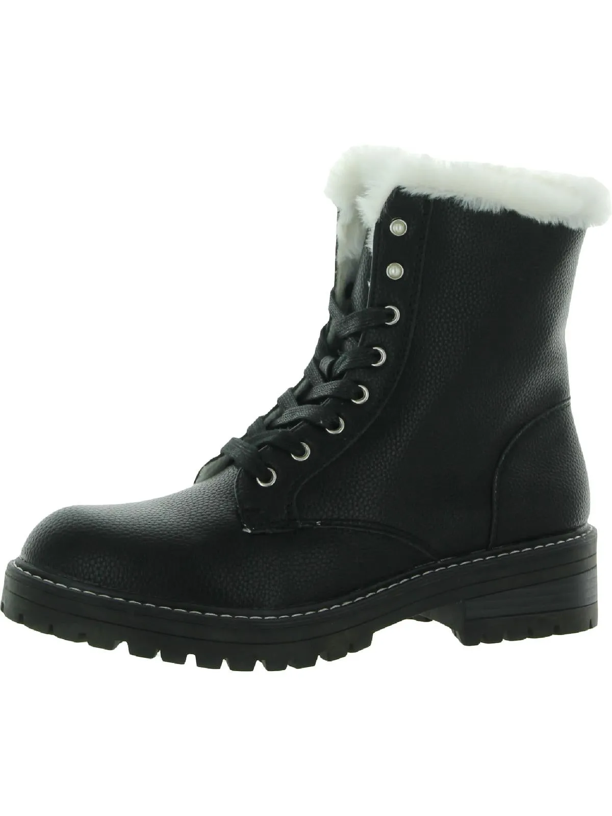 Womens Leather Ankle Winter & Snow Boots