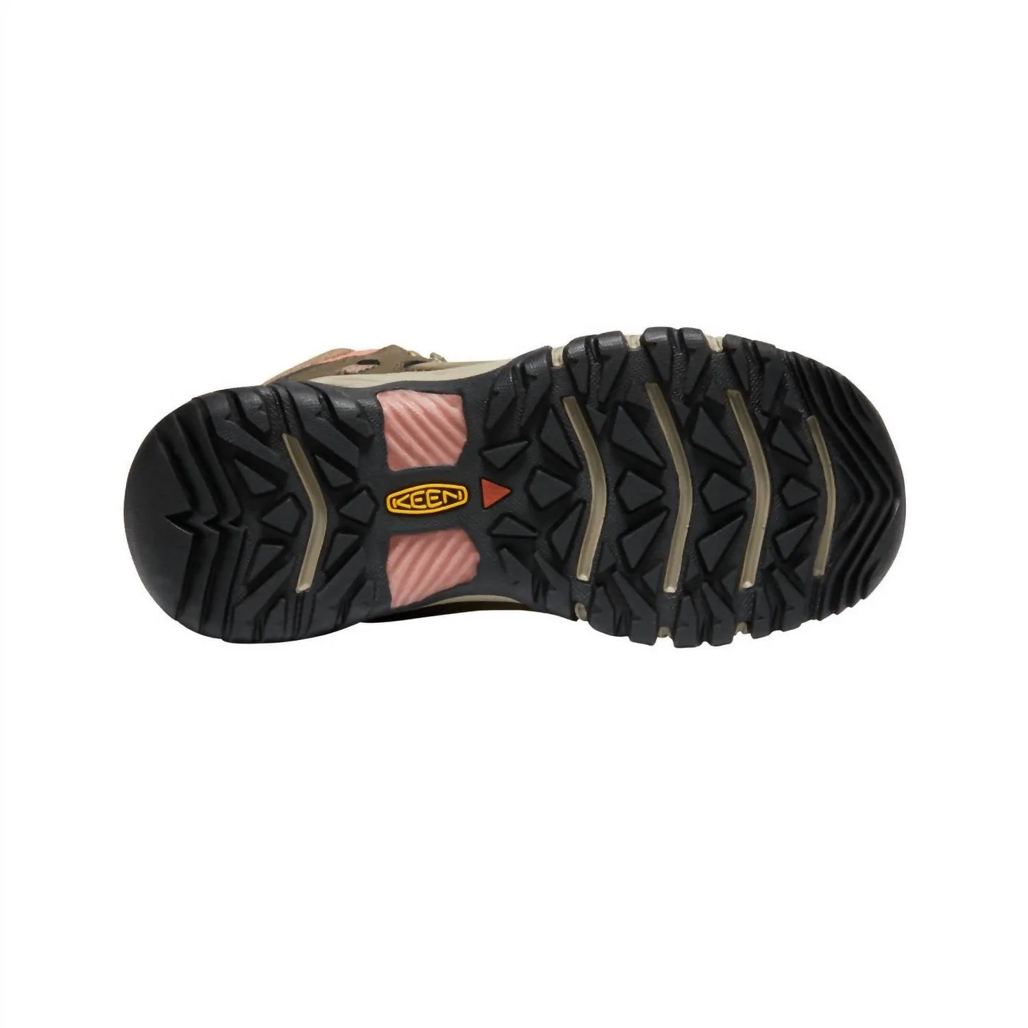 Women’S Ridge Flex Low Waterproof Shoes In Timberwolf/brick Dust
