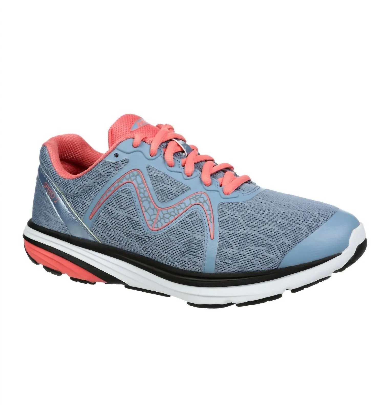 Women's Speed 2 Running Shoes In Grey/peach