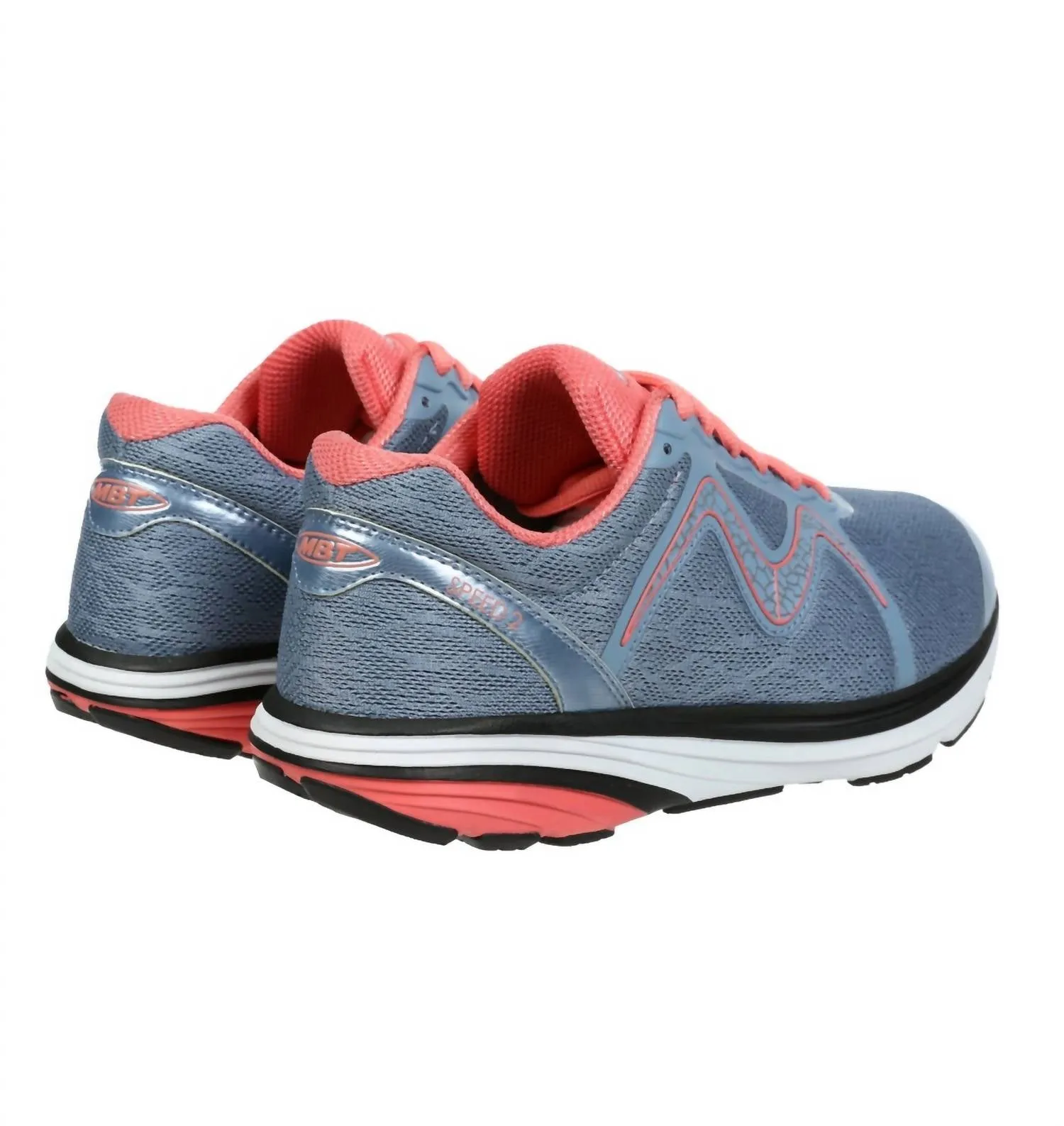 Women's Speed 2 Running Shoes In Grey/peach