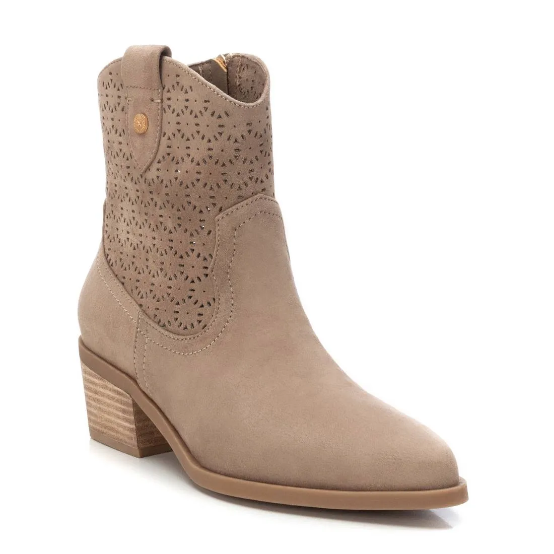Women's Suede Ankle Booties By XTI