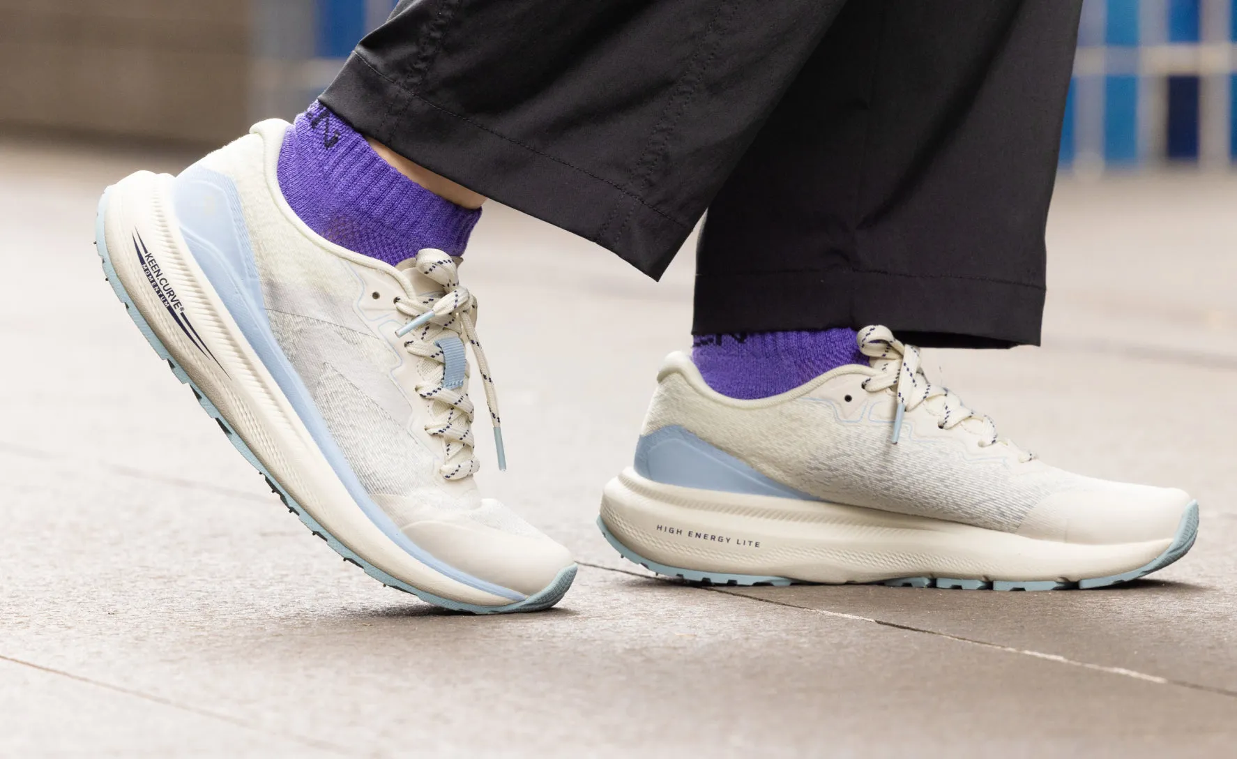 Women's WK500 Walking Shoe  |  Star White/Skyway