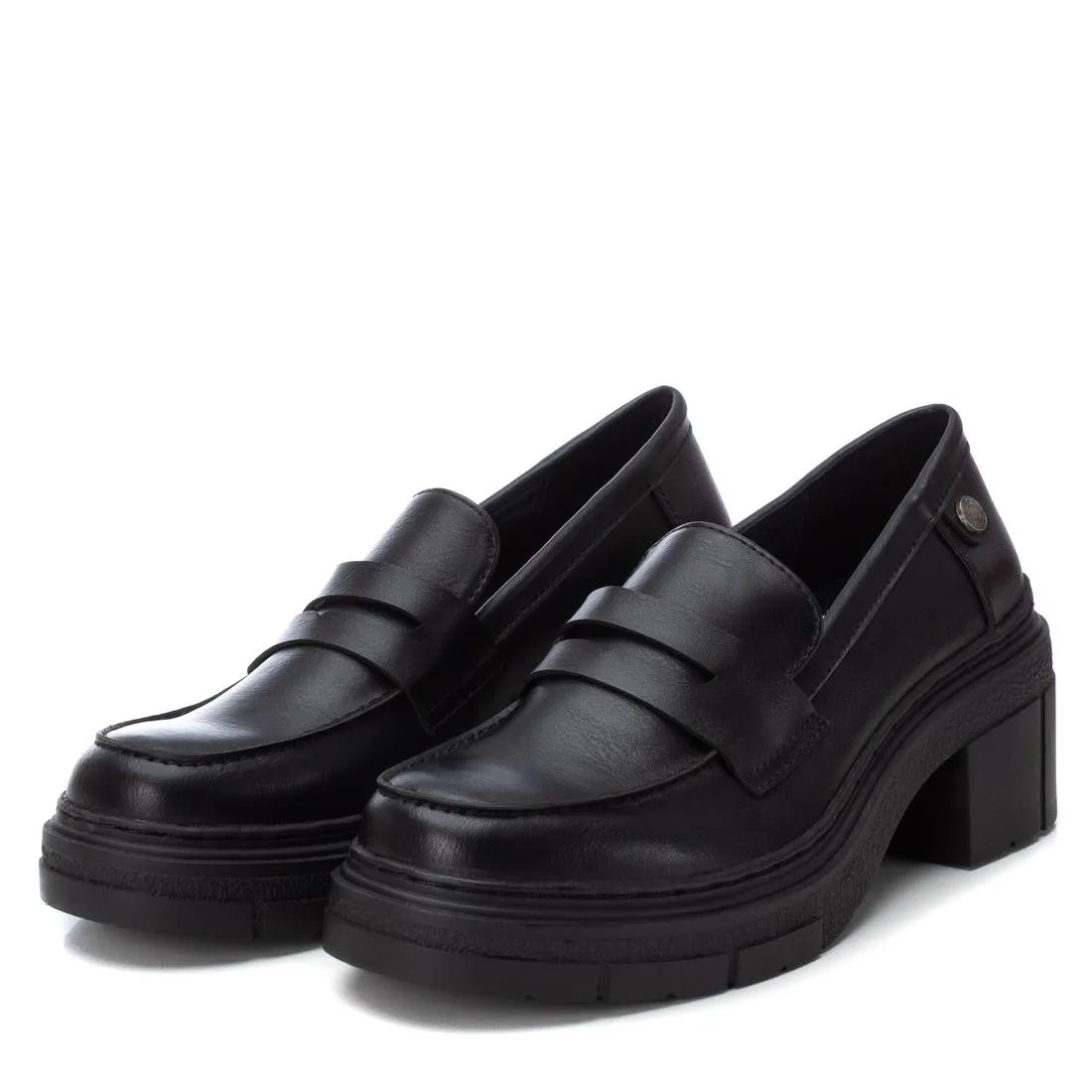 XTI Women's Casual Heeled Moccasins By XTI