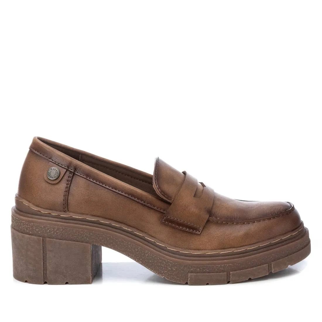 XTI Women's Casual Heeled Moccasins By XTI