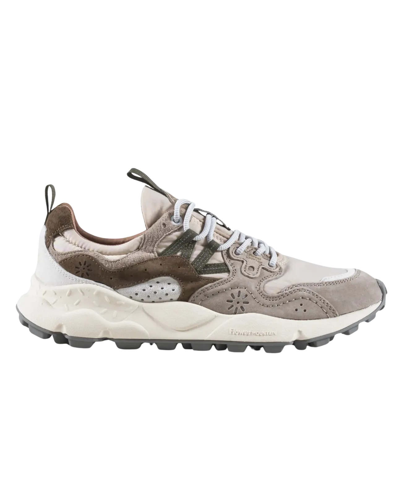 Yamano 3 Uni Shoes in Off White & Beige