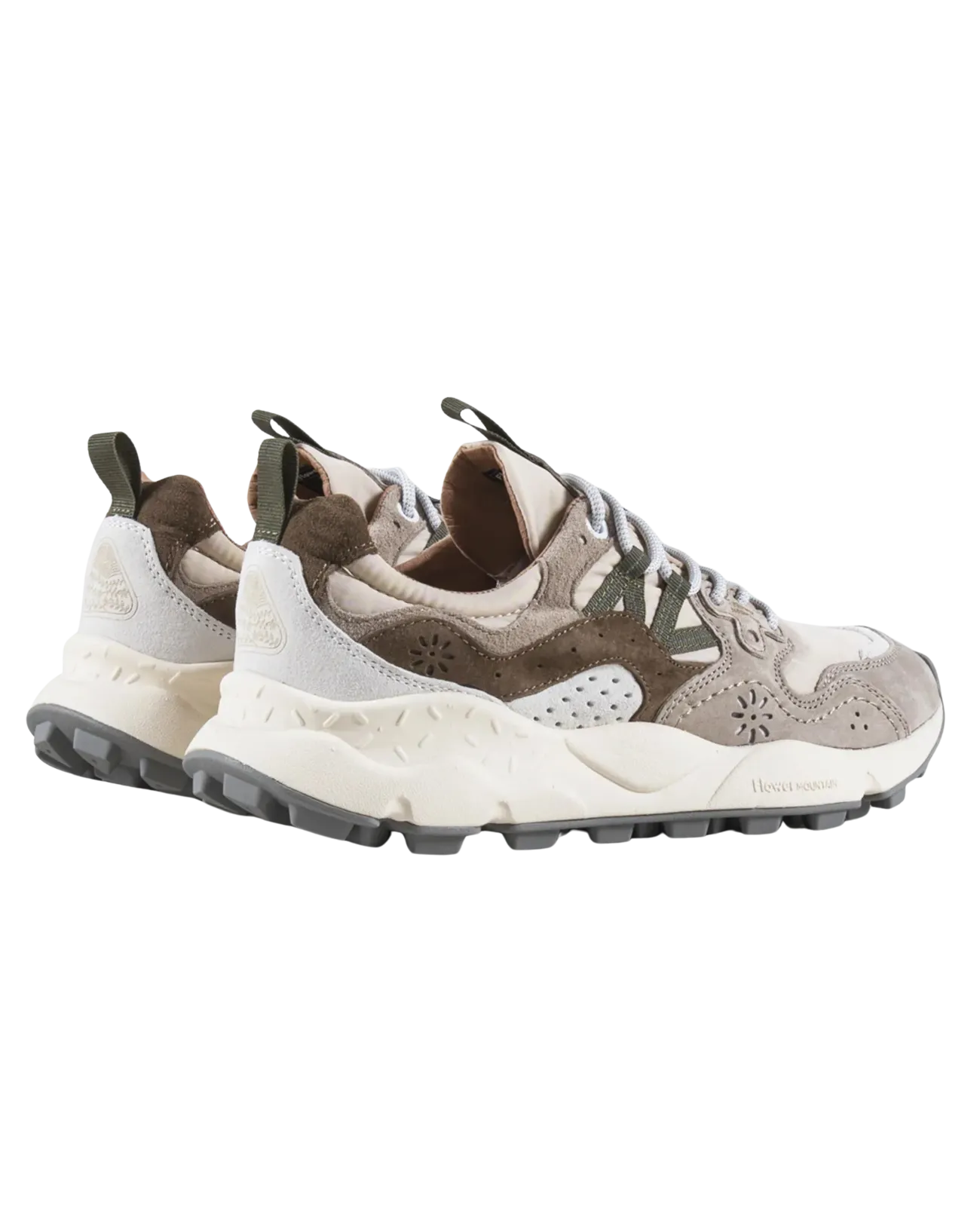 Yamano 3 Uni Shoes in Off White & Beige