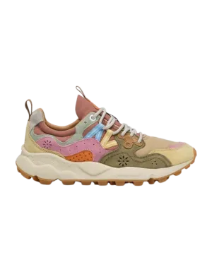 Yamano 3 Woman Shoes in Cream, Taupe & Militare